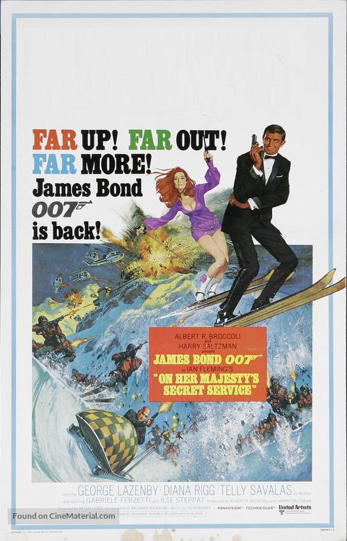 On Her Majesty&#039;s Secret Service - Movie Poster