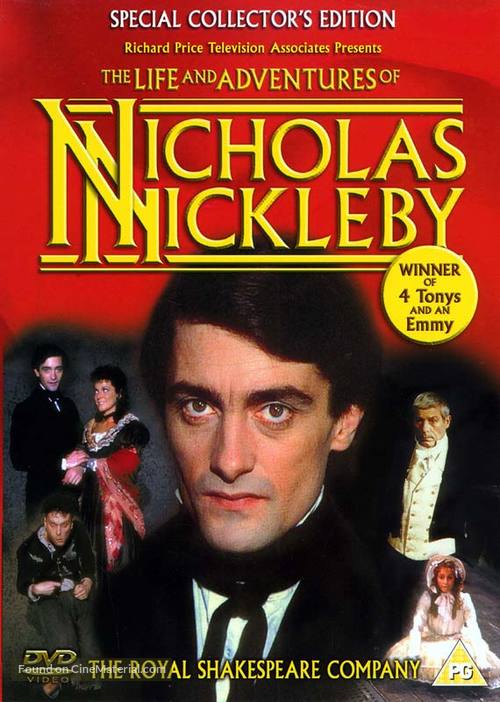 &quot;The Life and Adventures of Nicholas Nickleby&quot; - British DVD movie cover