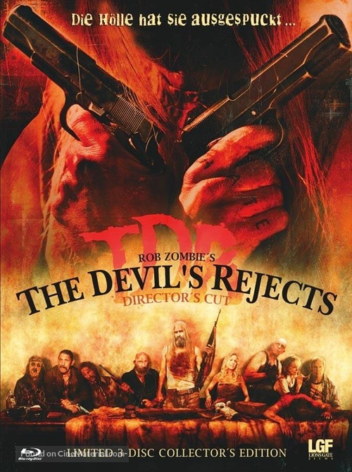 The Devil&#039;s Rejects - Austrian Blu-Ray movie cover