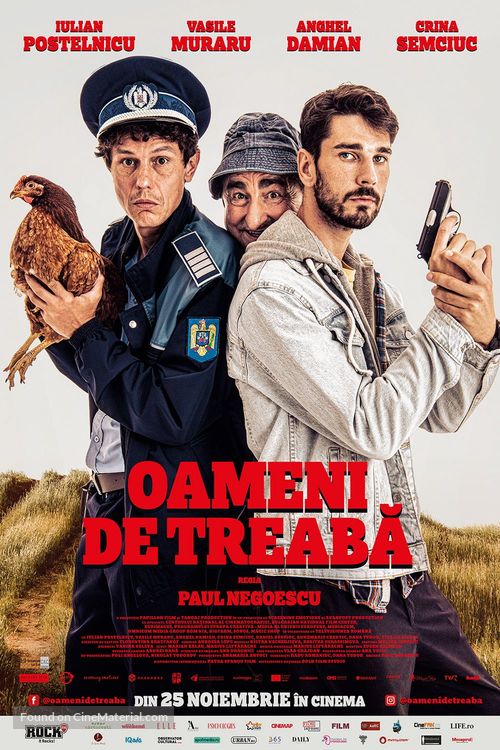 Oameni de treaba - Romanian Movie Poster