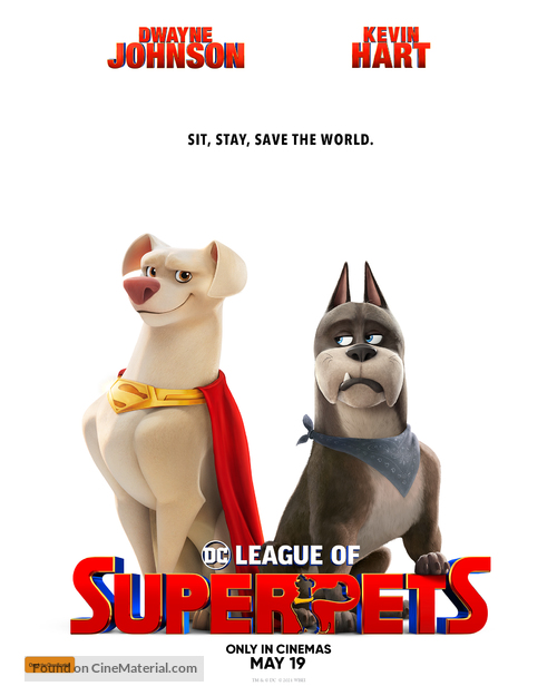 DC League of Super-Pets - Australian Movie Poster