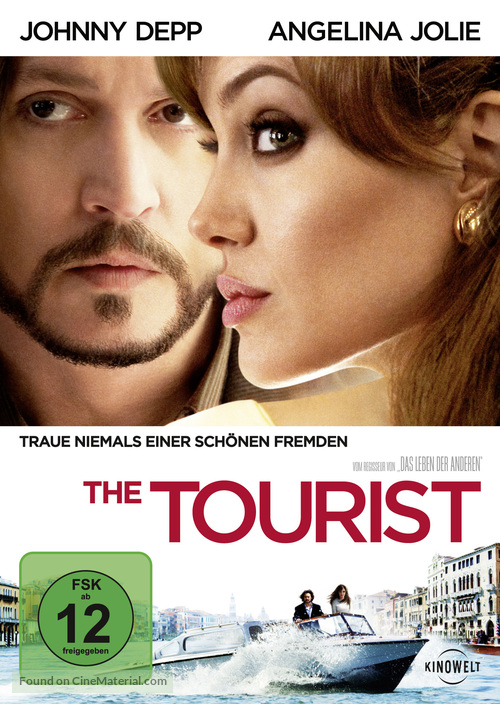 The Tourist - German DVD movie cover
