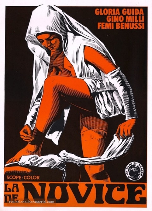 La novizia - Belgian Movie Poster