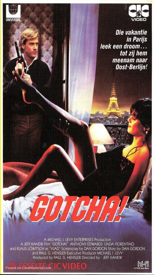 Gotcha! - German VHS movie cover