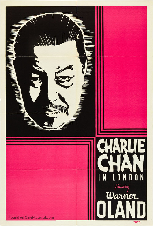 Charlie Chan in London - Movie Poster