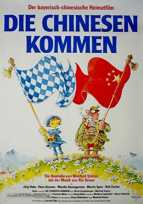 Die Chinesen kommen - German Movie Poster