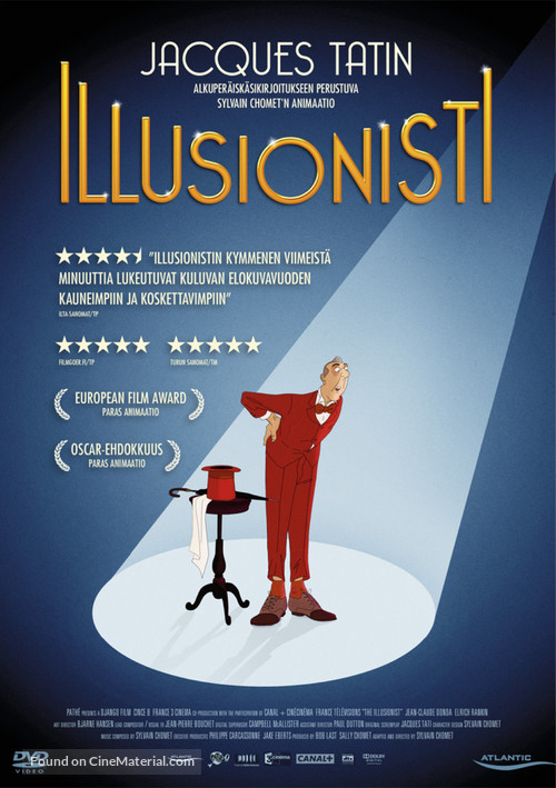 L&#039;illusionniste - Finnish DVD movie cover