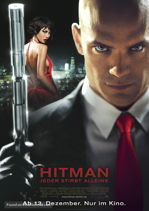 Hitman - German Movie Poster