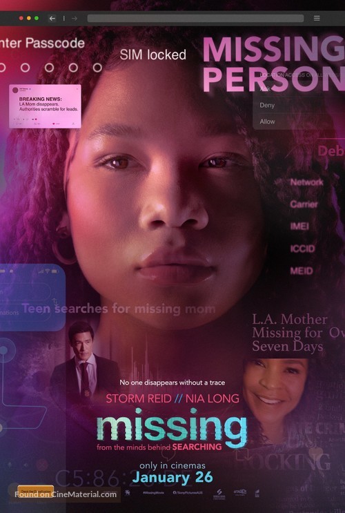 Missing - Australian Movie Poster