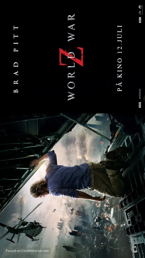 World War Z - Norwegian Movie Poster