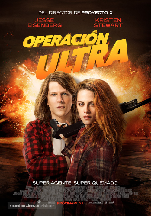 American Ultra - Peruvian Movie Poster