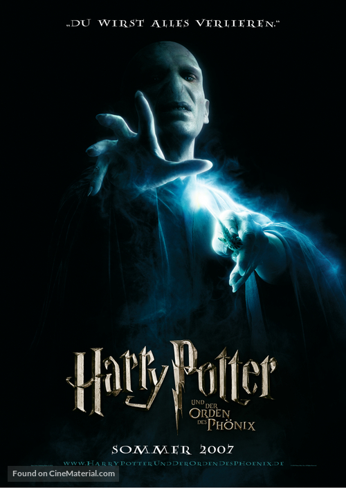 Harry Potter and the Order of the Phoenix - German Movie Poster