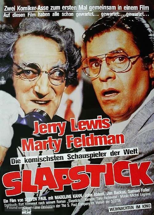 Slapstick (Of Another Kind) - German Movie Poster