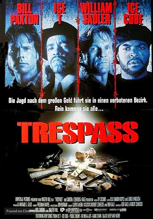 Trespass - German Movie Poster