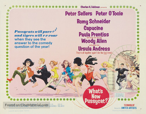 What&#039;s New, Pussycat - Theatrical movie poster