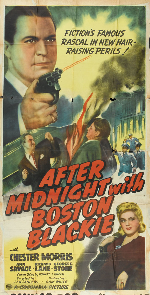 After Midnight with Boston Blackie - Movie Poster