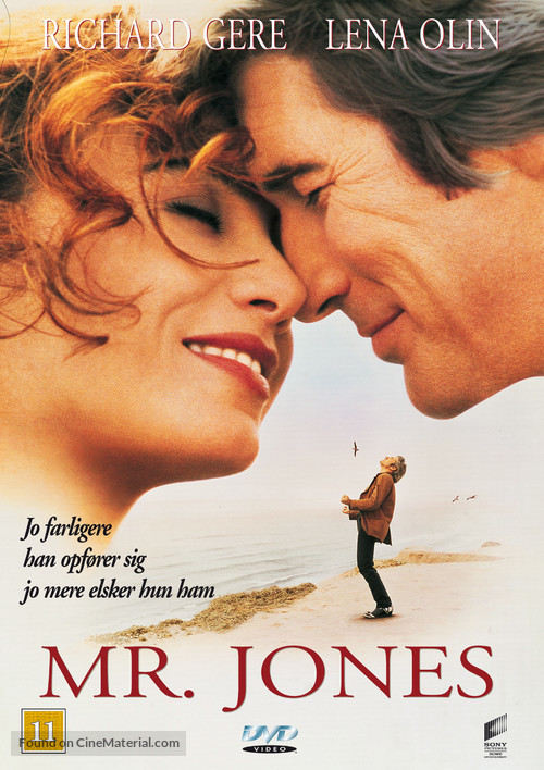 Mr. Jones - Danish DVD movie cover