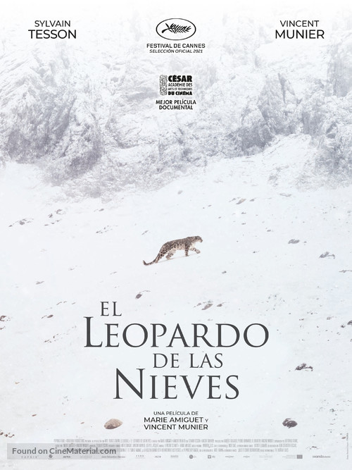 La panth&egrave;re des neiges - Spanish Movie Poster