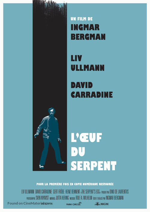 The Serpent&#039;s Egg - French Re-release movie poster