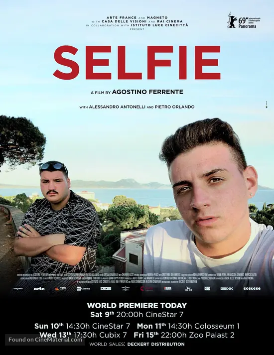 Selfie - Italian Movie Poster