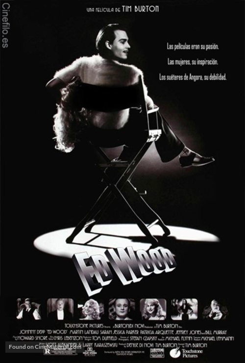 Ed Wood - Spanish Movie Poster