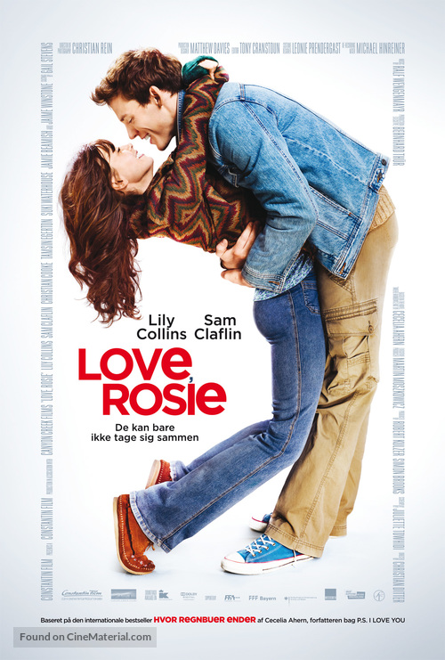 Love, Rosie - Danish Movie Poster