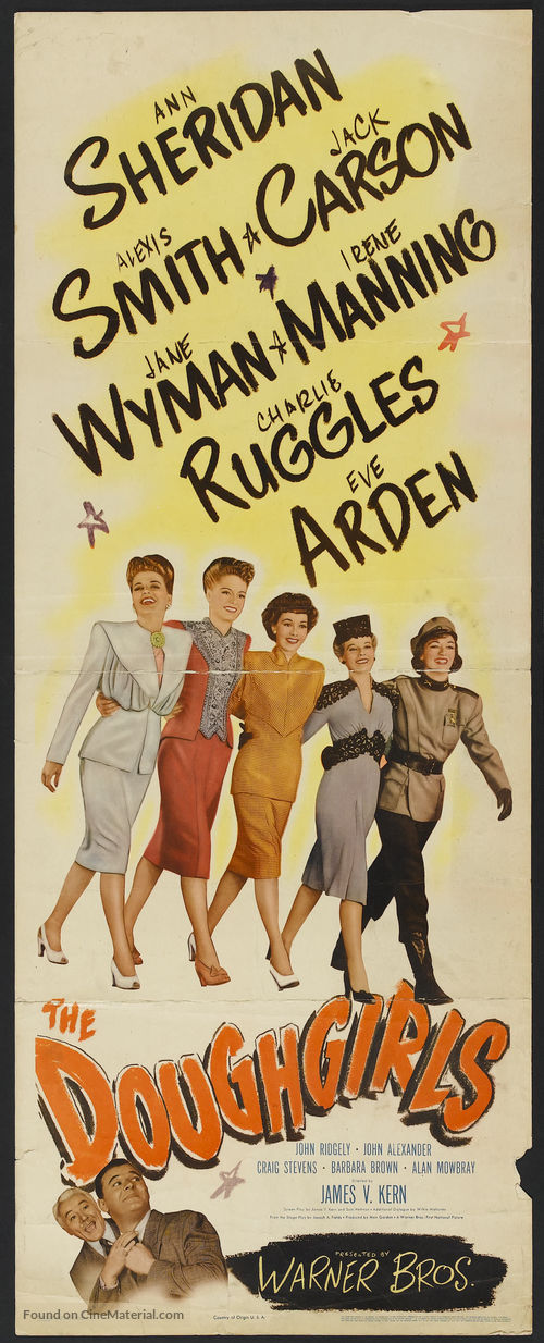 The Doughgirls - Theatrical movie poster