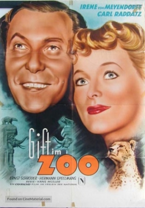 Gift im Zoo - German Movie Poster