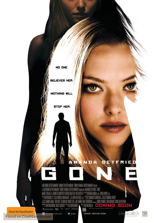 Gone - Australian Movie Poster