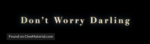 Don&#039;t Worry Darling - Logo