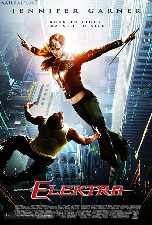 Elektra 2005 Theatrical Movie Poster