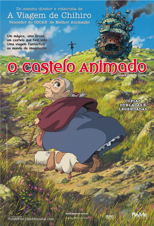 Hauru no ugoku shiro - Brazilian poster