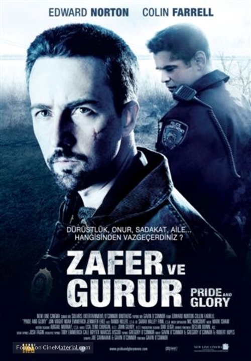 Pride and Glory - Turkish Movie Poster