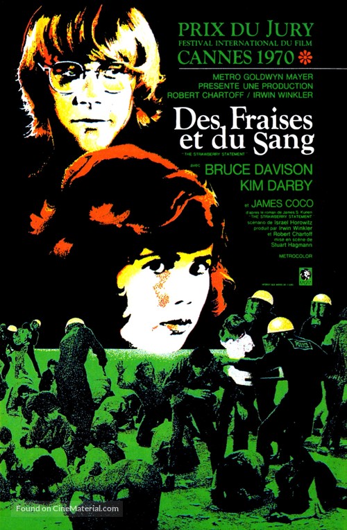 The Strawberry Statement - French Movie Poster