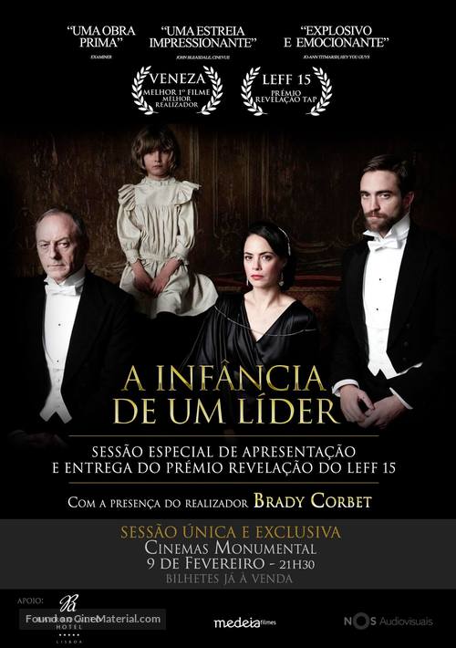 The Childhood of a Leader - Portuguese Movie Poster