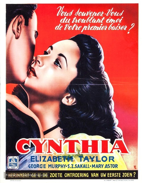 Cynthia - Belgian Movie Poster