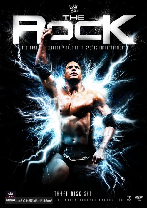 The Rock: The Most Electrifying Man in Sports Entertainment - DVD movie cover