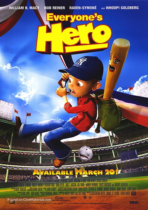 Everyone&#039;s Hero - Video release movie poster