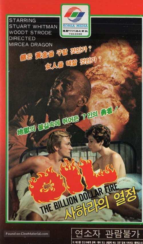 Cuibul salamandrelor - South Korean VHS movie cover