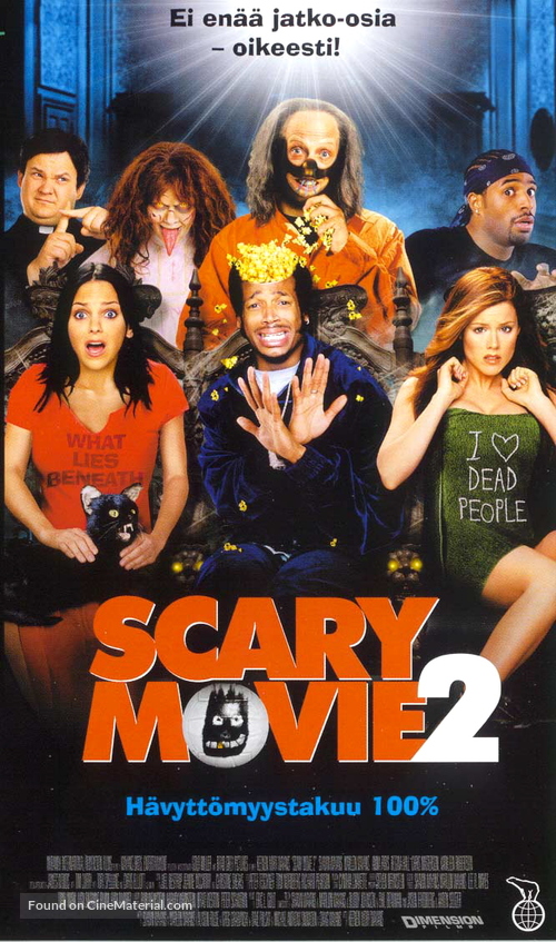 Scary Movie 2 - Finnish VHS movie cover