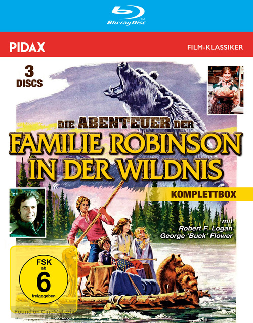 The Adventures of the Wilderness Family - German Movie Cover