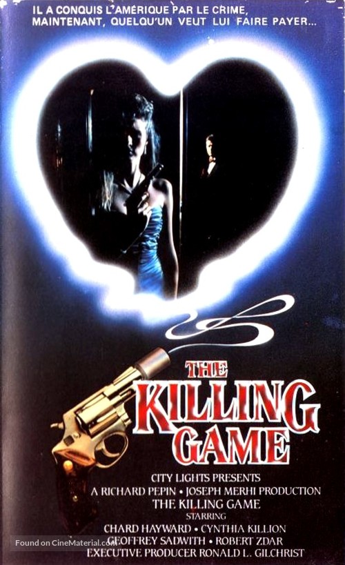 The Killing Game - French VHS movie cover