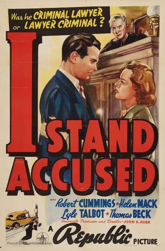 I Stand Accused - Movie Poster