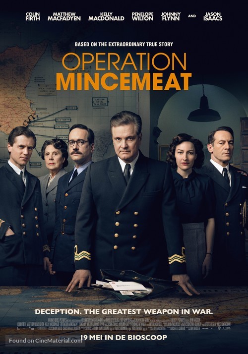 Operation Mincemeat - Dutch Movie Poster