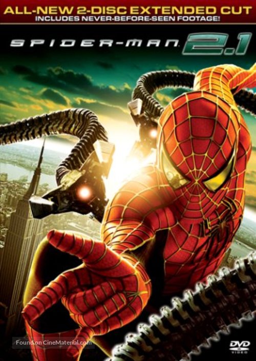 Spider-Man 2 - DVD movie cover