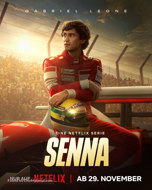 Senna - Danish Movie Poster