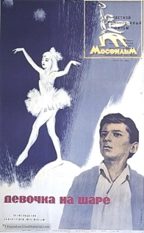 Devochka na share - Russian Movie Poster