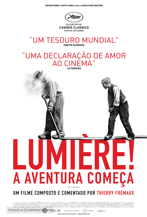 Lumi&egrave;re! - Brazilian Movie Poster