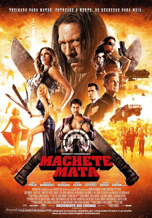 Machete Kills - Portuguese Movie Poster