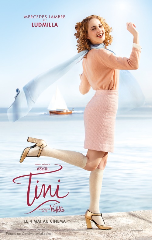 Tini: El gran cambio de Violetta - French Movie Poster